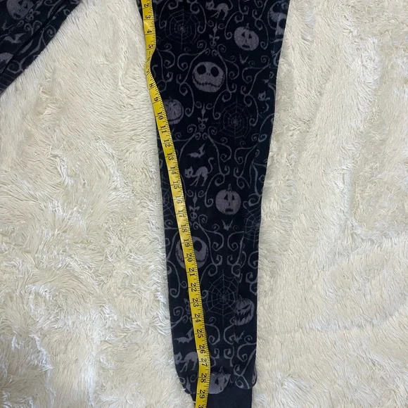 Disney Nightmare Before Christmas one piece pajama with hood. - Picture 4 of 6